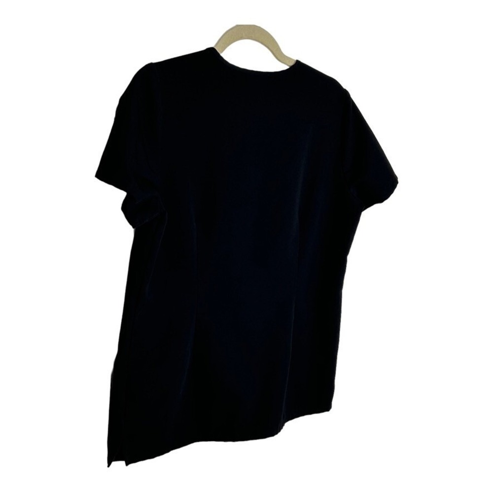 FIGS Womens Casma Technical Collection Scrub Top Size S Black V-Neck FW1100 - Picture 10 of 15